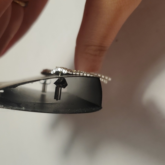 Rhinestone Earrings Dangle - Picture 4 of 8